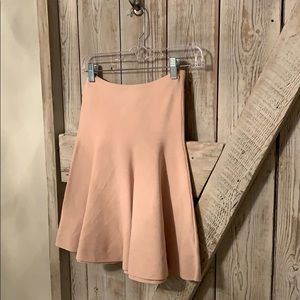 Nude BCBG stretchy skirt